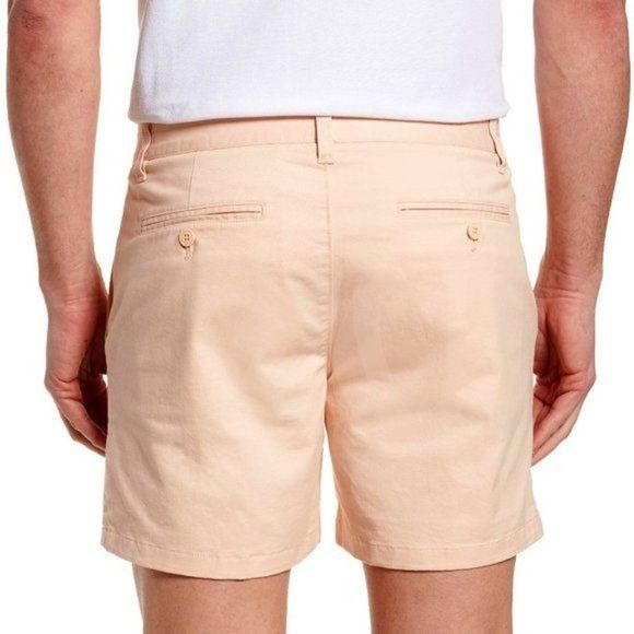 Bonobos Chino Shorts Cockatoo Blush Pink 7" Men's Size 40 NWT - Picture 2 of 13